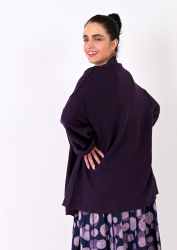 Berry  Tribe Cardy Coat  
