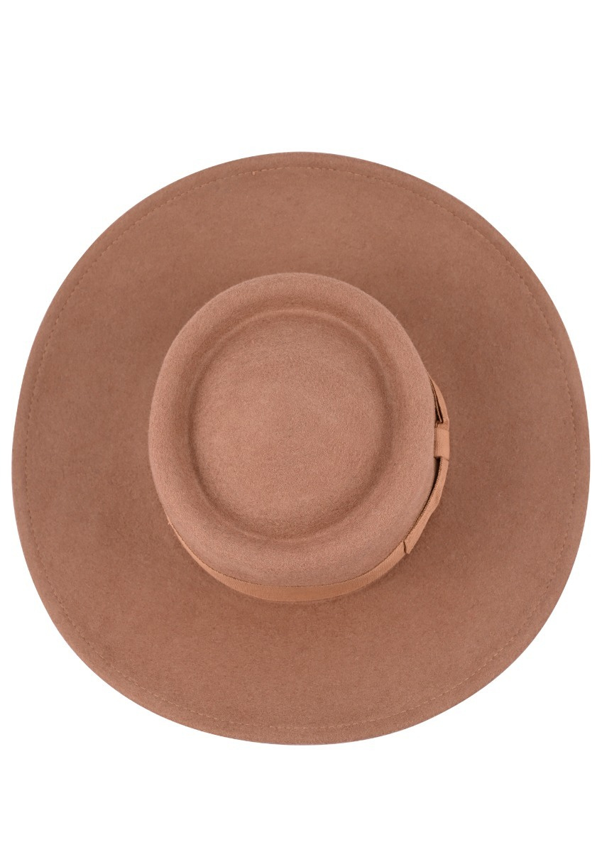 Telescope Stalker Wool Felt hat- Fawn