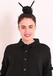 Long Kate Coat Black