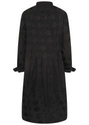 Pleat Duster Dress Coat