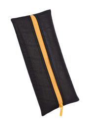 Pencil Case Recycled Japanese Truck Inner Tube Colour Zip