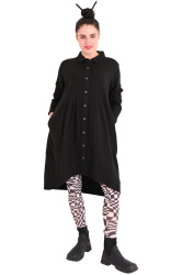 Long Kate Coat Black