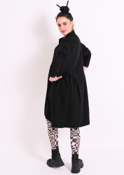 Long Kate Coat Black
