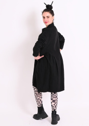 Long Kate Coat Black
