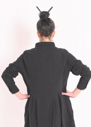 Long Kate Coat Black